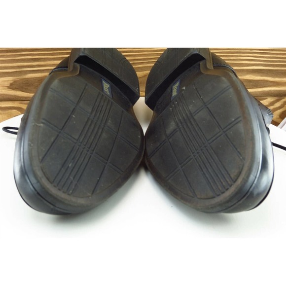 Bass & Co Shoes Sz 10 M Black Derby Oxfords Leather Men Norwood - Picture 9 of 9